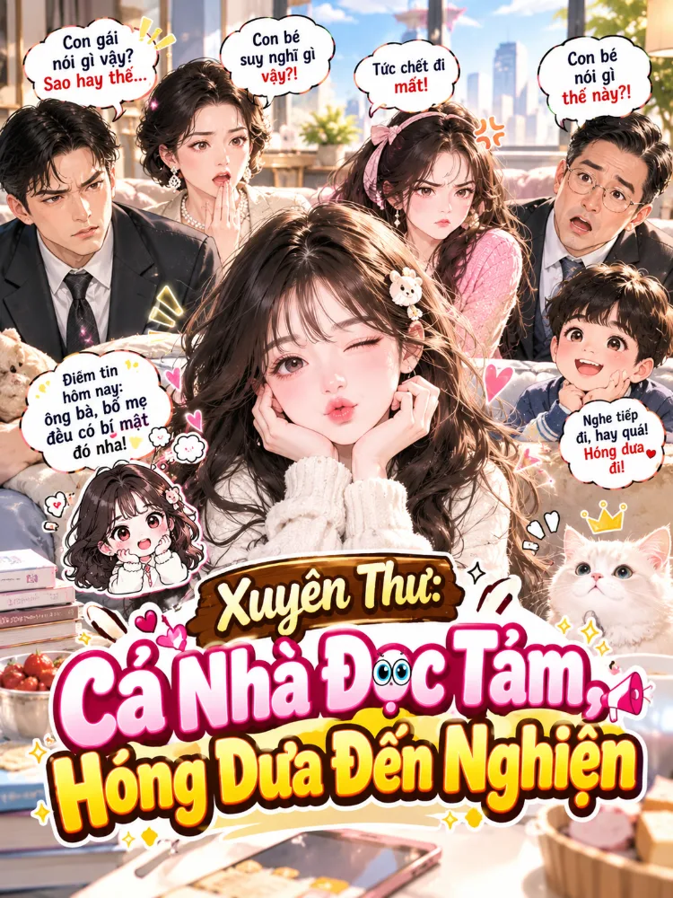 Xuyên Thư: Cả Nhà Đọc Tâm, Hóng Dưa Đến Nghiện