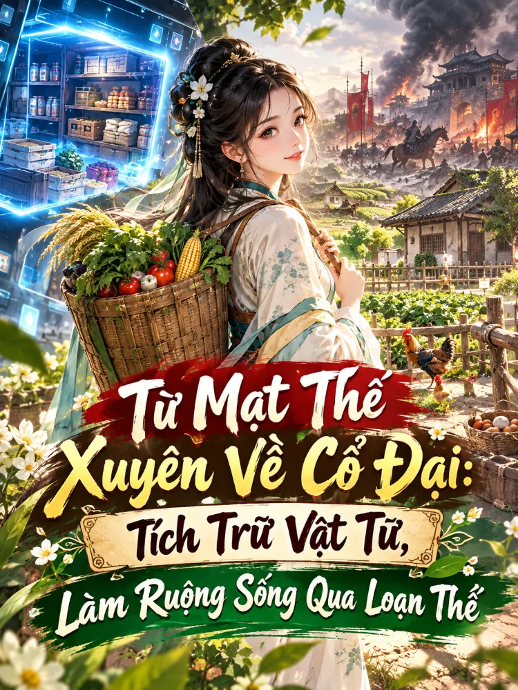 Từ Mạt Thế Xuyên Về Cổ Đại: Tích Trữ Vật Tư, Làm Ruộng Sống Qua Loạn Thế