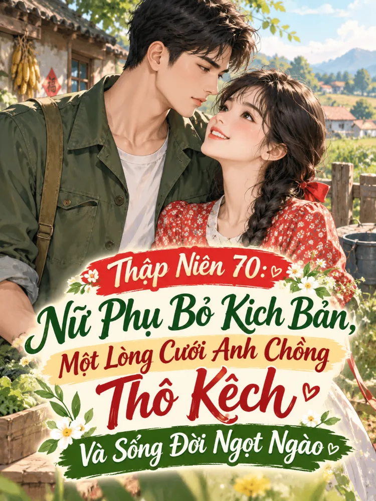 “Thập Niên 70: Nữ Phụ Bỏ Kịch Bản, Một Lòng Cưới Anh Chồng Thô Kệch Và Sống Đời Ngọt Ngào”