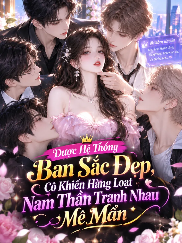 “Được Hệ Thống Ban Sắc Đẹp, Cô Khiến Hàng Loạt Nam Thần Tranh Nhau Mê Mẩn