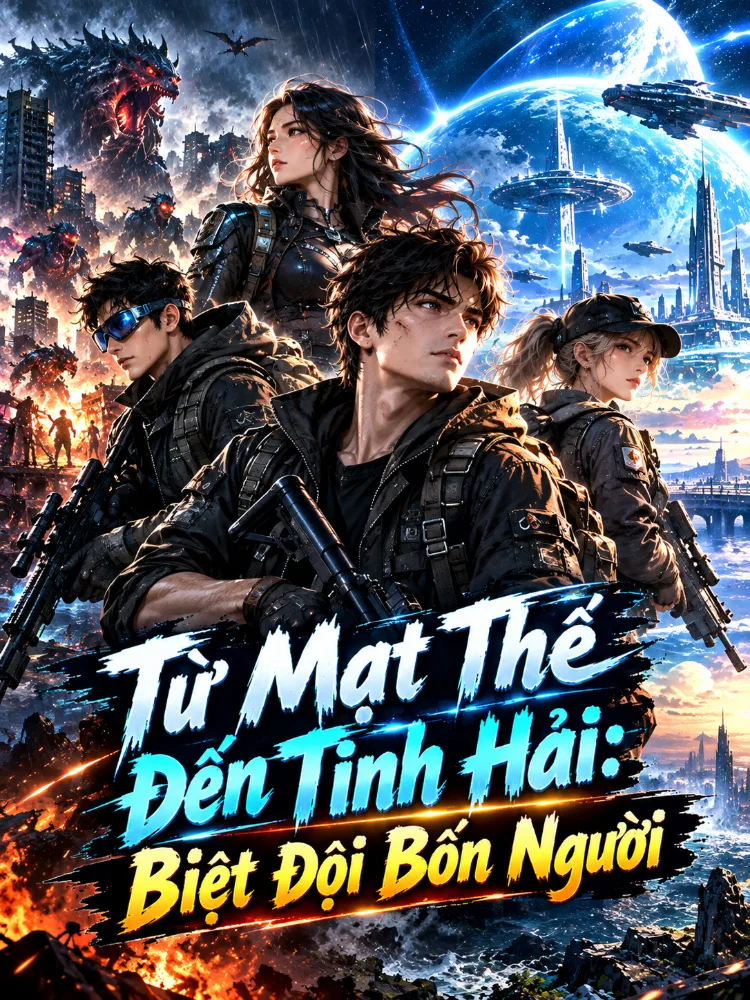 Từ Mạt Thế Đến Tinh Hải: Biệt Đội Bốn Người