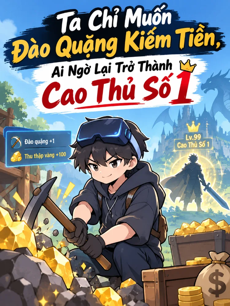 Ta Chỉ Muốn Đào Quặng Kiếm Tiền, Ai Ngờ Lại Trở Thành Cao Thủ Số 1
