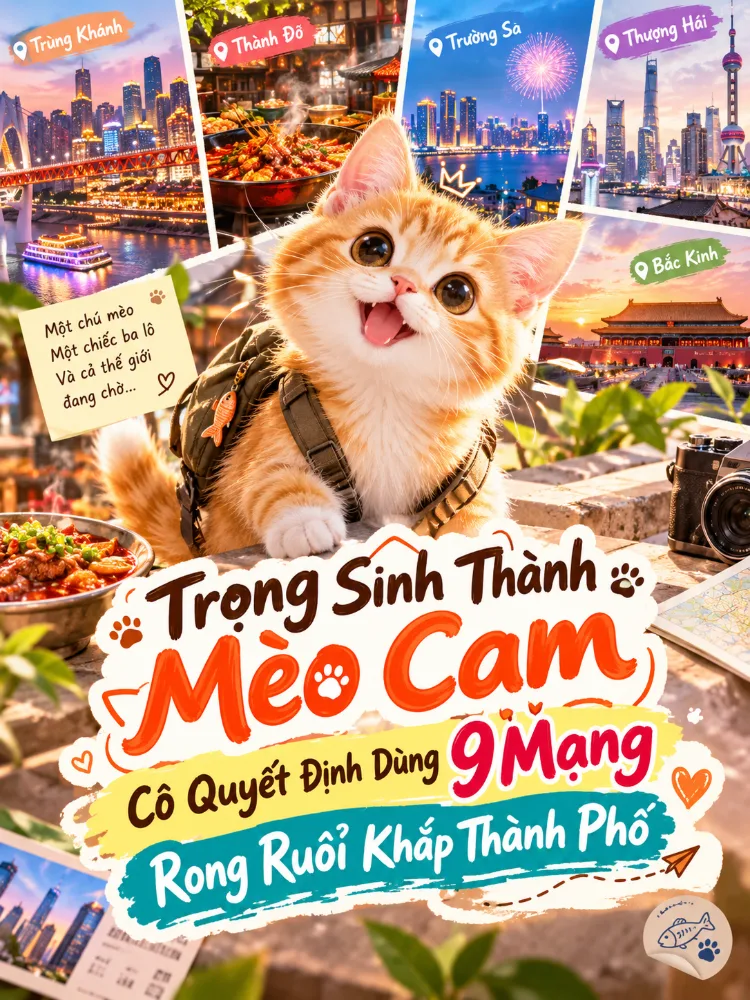 🔥 Trọng Sinh Thành Mèo Cam, Cô Quyết Định Dùng 9 Mạng Rong Ruổi Khắp Thành Phố