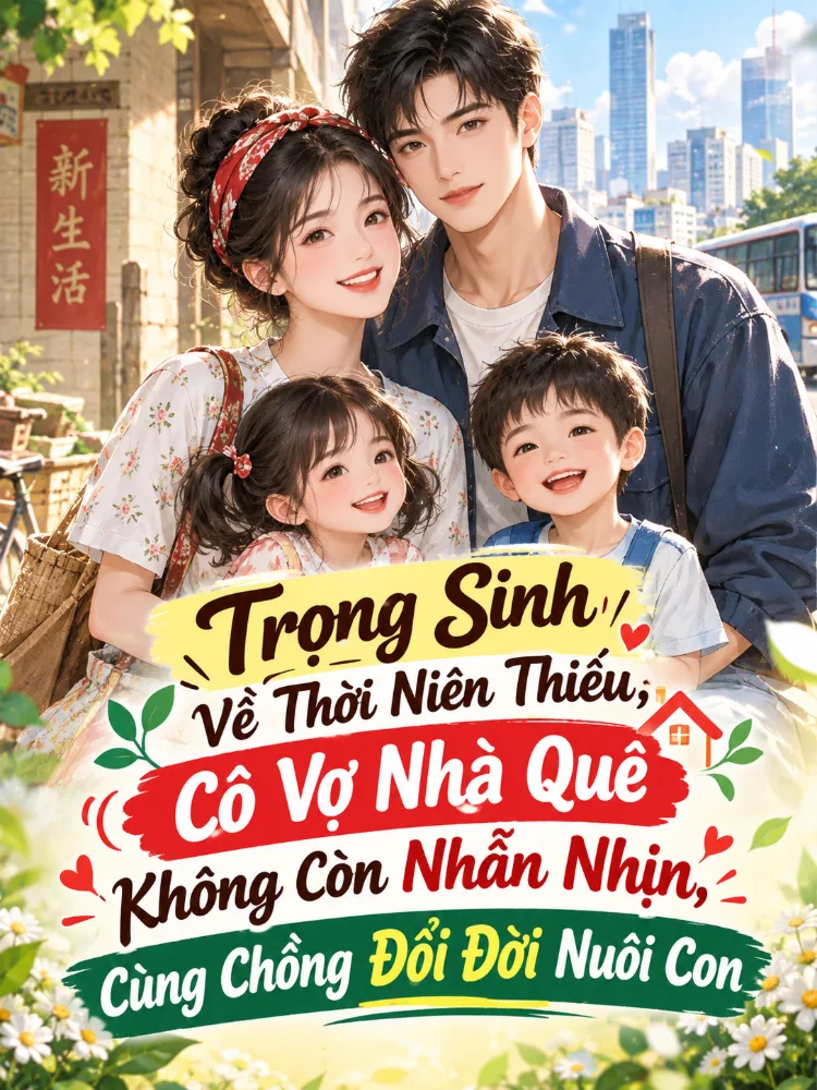 “Trọng Sinh Về Thời Niên Thiếu, Cô Vợ Nhà Quê Không Còn Nhẫn Nhịn, Cùng Chồng Đổi Đời Nuôi Con”