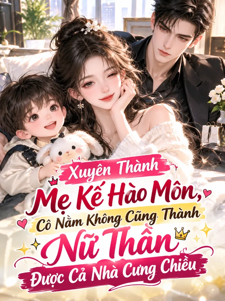 “Xuyên Thành Mẹ Kế Hào Môn, Cô Nằm Không Cũng Thành Nữ Thần Được Cả Nhà Cưng Chiều”