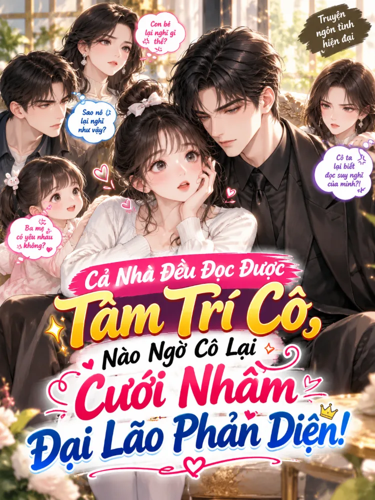 “Cả Nhà Đều Đọc Được Tâm Trí Cô, Nào Ngờ Cô Lại Cưới Nhầm Đại Lão Phản Diện!”