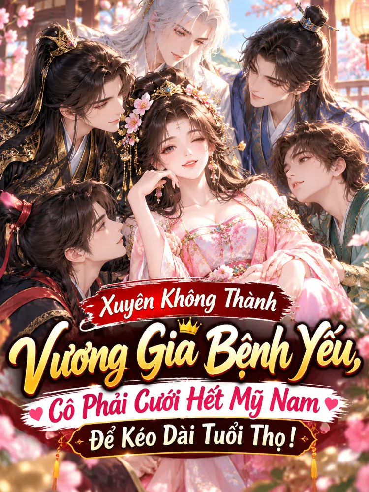 🔥 Xuyên Không Thành Vương Gia Bệnh Yếu, Cô Phải Cưới Hết Mỹ Nam Để Kéo Dài Tuổi Thọ