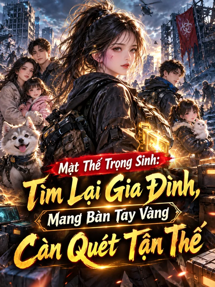 Mạt Thế Trọng Sinh: Tìm Lại Gia Đình, Mang Bàn Tay Vàng Càn Quét Tận Thế