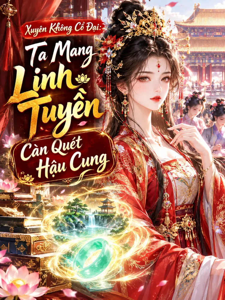 Xuyên Không Cổ Đại:  Ta Mang Linh Tuyền Càn Quét Hậu Cung