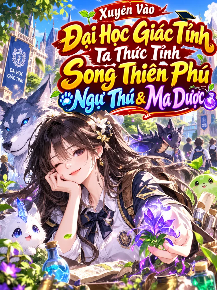 Xuyên Vào Đại Học Giác Tỉnh Ta Thức Tỉnh Song Thiên Phú Ngự Thú & Ma Dược
