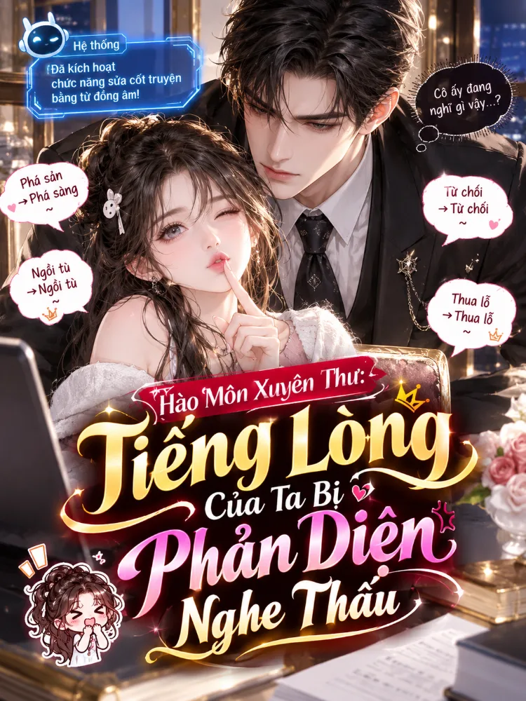 Hào Môn Xuyên Thư: Tiếng Lòng Của Ta Bị Phản Diện Nghe Thấu