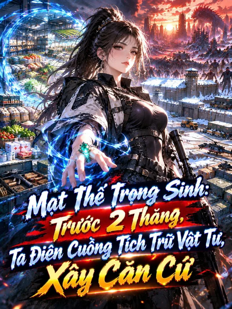 Mạt Thế: Trọng Sinh Trước 2 Tháng, Ta Điên Cuồng Tích Trữ Vật Tư, Xây Căn Cứ Thành Nữ Vương- Sầm Nguyệt
