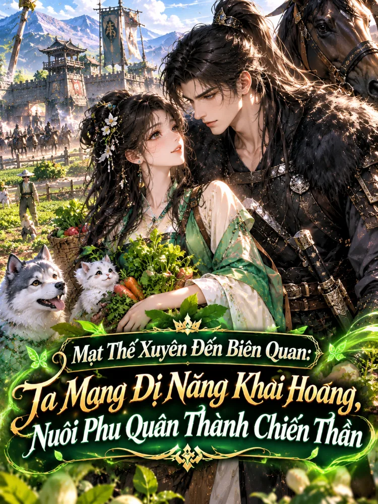 Mạt Thế Xuyên Đến Biên Quan: Ta Mang Dị Năng Khai Hoang, Nuôi Phu Quân Thành Chiến Thần