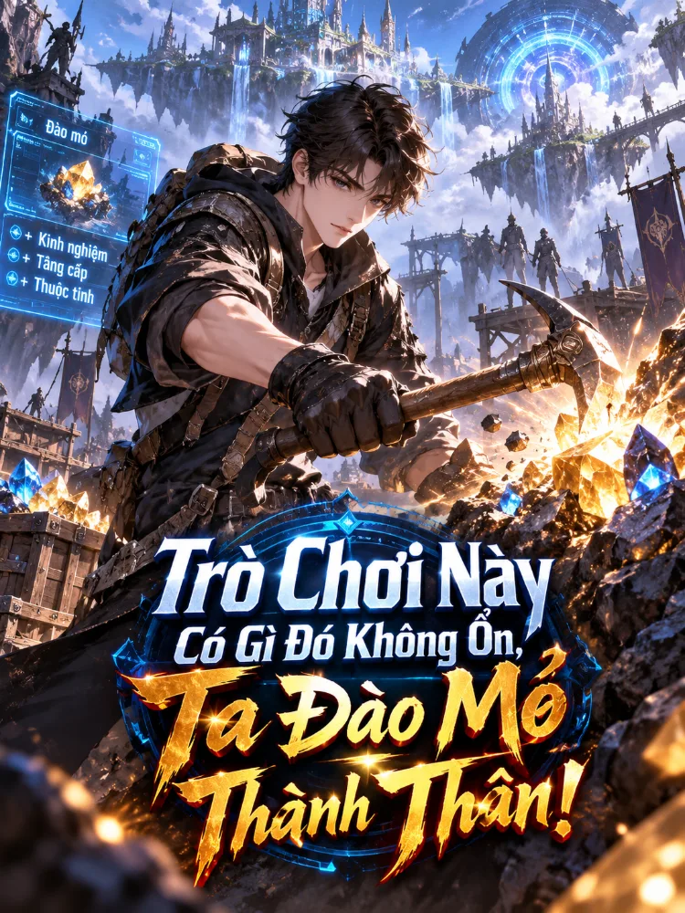 Trò chơi này kỳ lạ thật, tôi đã trở thành một vị thần khai thác mỏ!