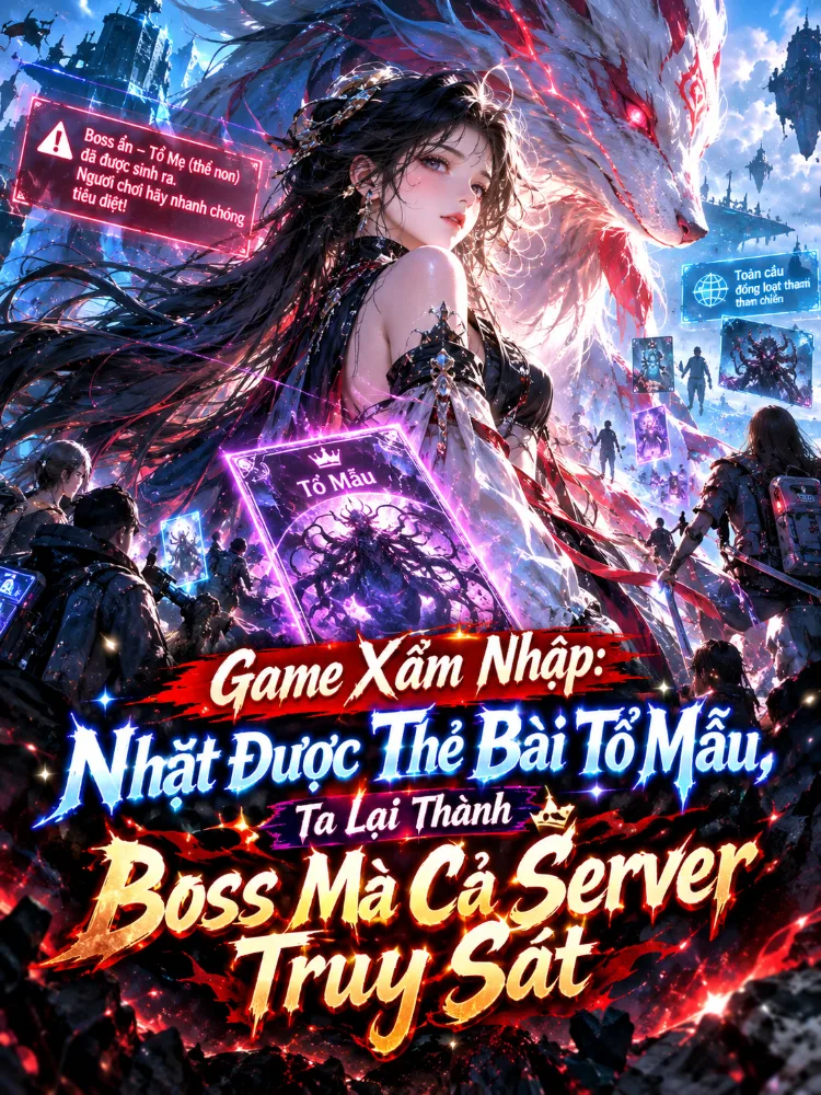 Game Xâm Nhập: Nhặt Được Thẻ Bài Tổ Mẫu, Ta Lại Thành Boss Mà Cả Server Truy Sát