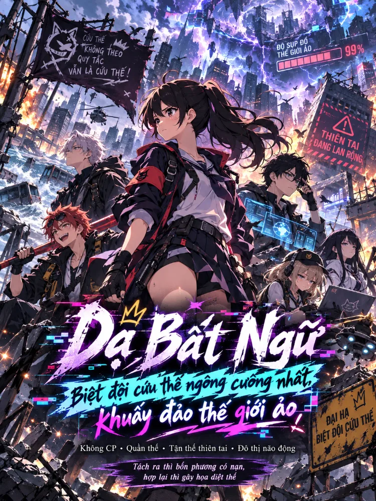 Dạ Bất Ngữ - Biệt đội cứu thế ngông cuồng nhất, khuấy đảo thế giới ảo