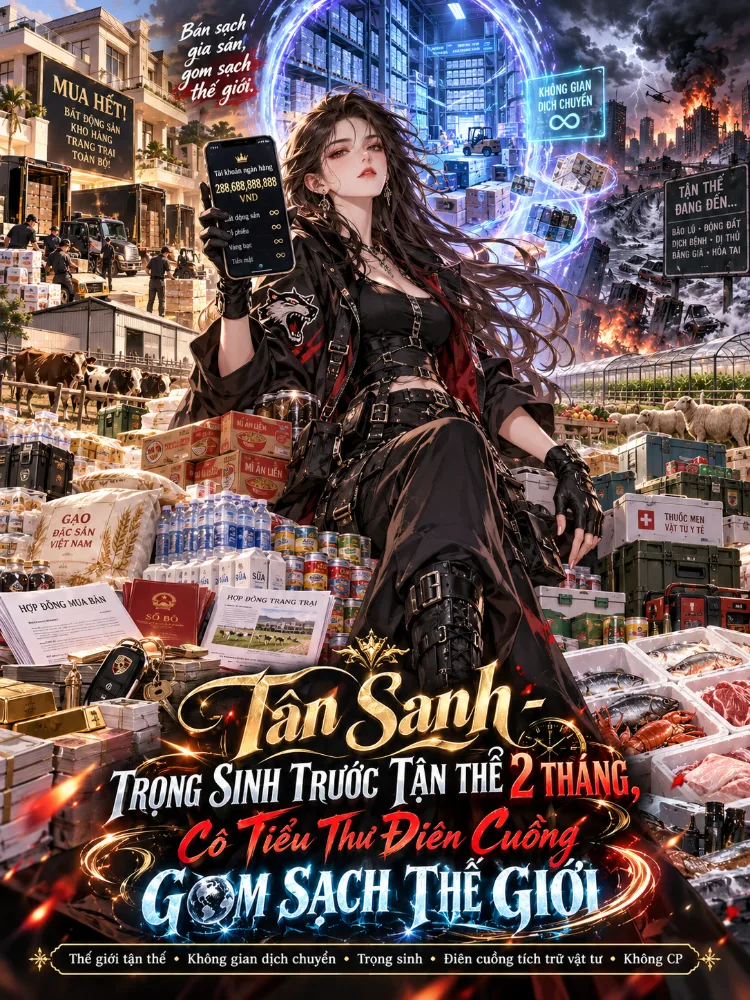 Tần Sanh - Trọng Sinh Trước Tận Thế 2 Tháng, Cô Tiểu Thư Điên Cuồng Gom Sạch Thế Giới