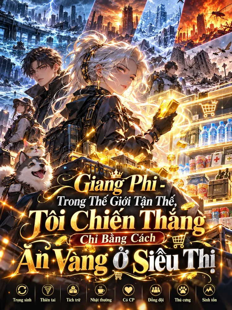 Giang Phi - Trong thế giới tận thế, tôi chiến thắng chỉ bằng cách ăn vàng ở siêu thị