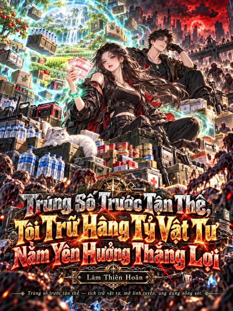 Lâm Thiên Hoán - Trúng Số Trước Tận Thế, Tôi Trữ Hàng Tỷ Vật Tư Nằm Yên Hưởng Thắng Lợi