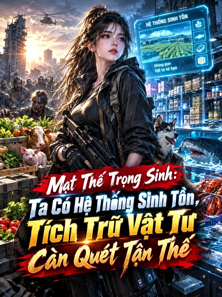 Mạt Thế Trọng Sinh: Ta Có Hệ Thống Sinh Tồn, Tích Trữ Vật Tư Càn Quét Tận Thế