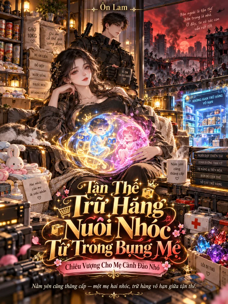 Ôn Lam - Tận Thế Trữ Hàng Nuôi Nhóc Từ Trong Bụng Mẹ, Chiêu Vượng Cho Mẹ Cành Đào Nhỏ