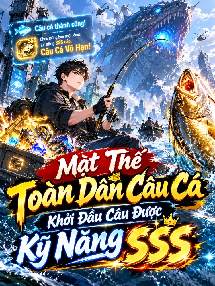 Mạt Thế Toàn Dân Câu Cá: Khởi Đầu Câu Được Kỹ Năng SSS