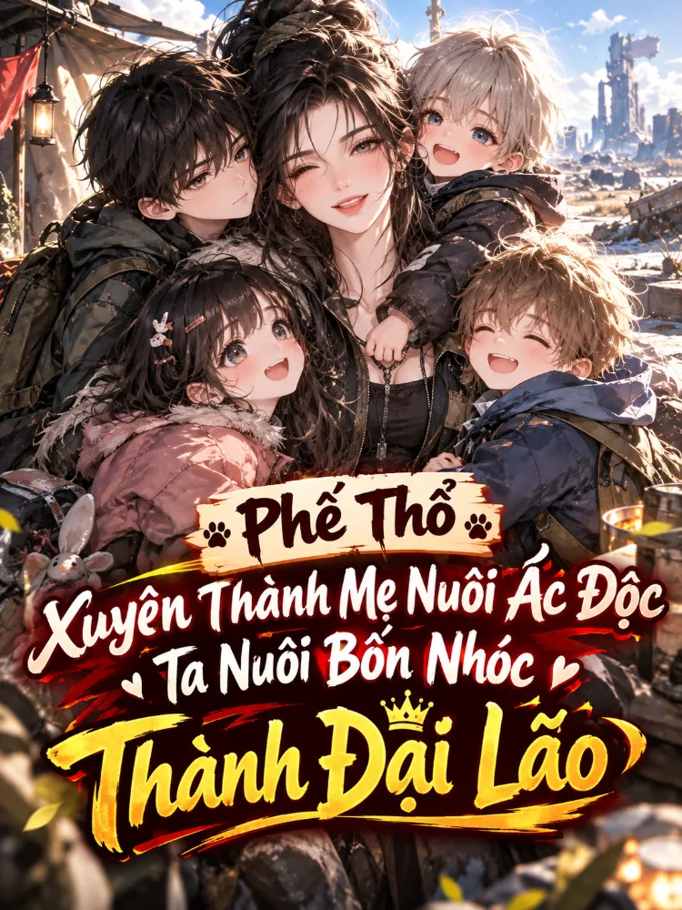 Phế Thổ Xuyên Thành Mẹ Nuôi Ác Độc Ta Nuôi Bốn Nhóc Thành Đại Lão