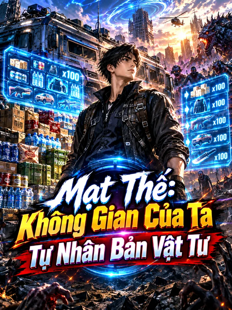 Mạt Thế: Không Gian Của Ta Tự Nhân Bản Vật Tư