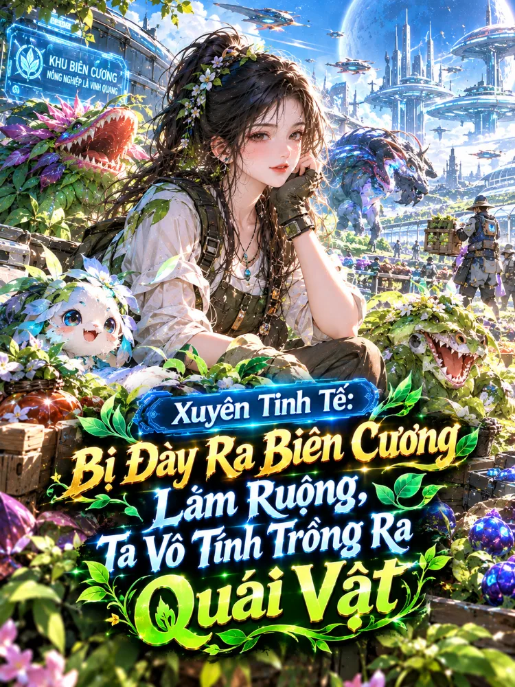 Xuyên Tinh Tế: Bị Đày Ra Biên Cương Làm Ruộng, Ta Vô Tình Trồng Ra Quái Vật