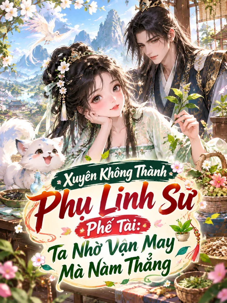 Xuyên Không Thành Phụ Linh Sư Phế Tài: Ta Nhờ Vận May Mà Nằm Thẳng