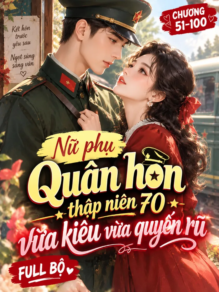 Nữ phụ quân hôn thập niên 70 vừa kiêu vừa quyến rũniên