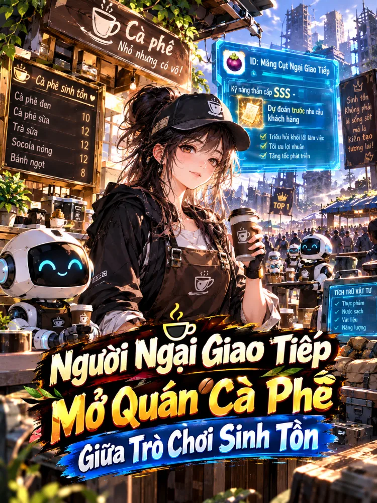 Người Ngại Giao Tiếp Mở Quán Cà Phê Giữa Trò Chơi Sinh Tồn