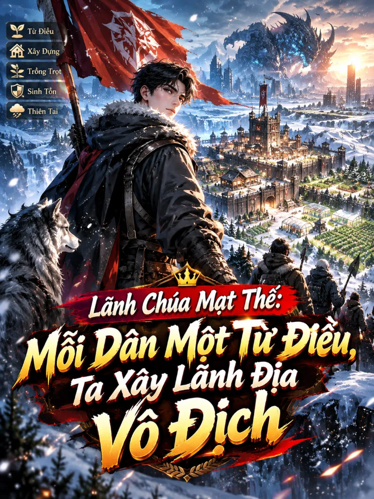 Lãnh Chúa Mạt Thế: Mỗi Dân Một Từ Điều, Ta Xây Lãnh Địa Vô Địch