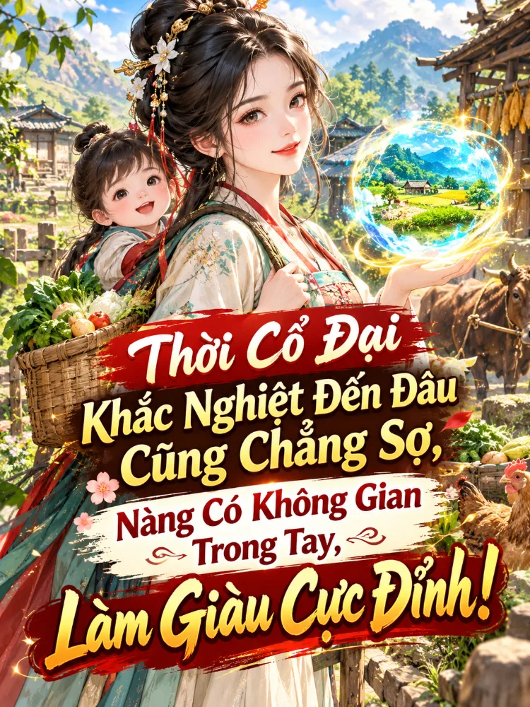 🔥 Thời Cổ Đại Khắc Nghiệt Đến Đâu Cũng Chẳng Sợ, Nàng Có Không Gian Trong Tay, Làm Giàu Cực Đỉnh!