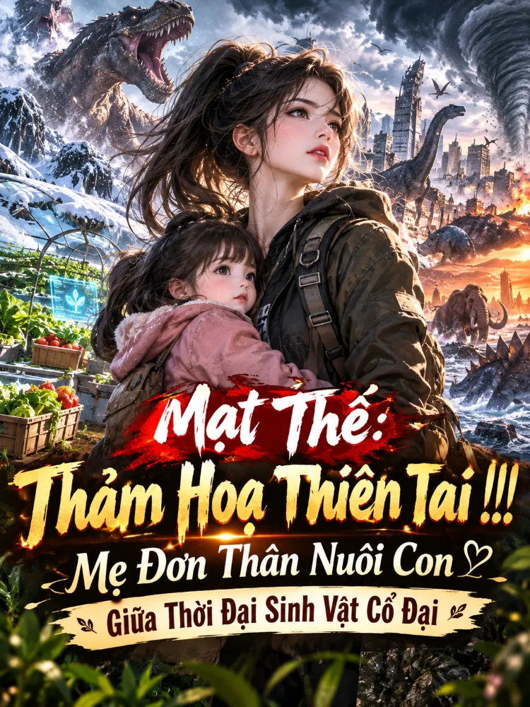 Mạt Thế: Thảm Hoạ Thiên Tai !!! Mẹ Đơn Thân Nuôi Con Giữa Thời Đại Sinh Vật Cổ Đại