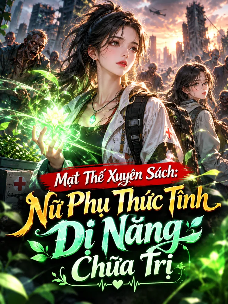 Mạt Thế Xuyên Sách: Nữ Phụ Thức Tỉnh Dị Năng Chữa Trị
