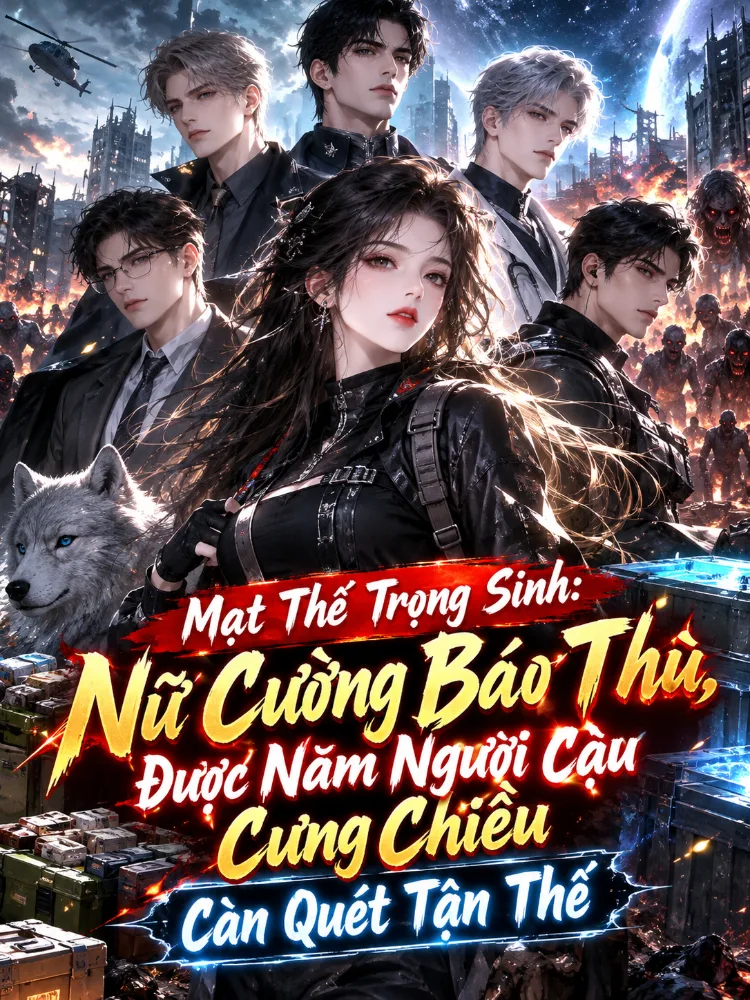 Mạt Thế Trọng Sinh: Nữ Cường Báo Thù, Được Năm Người Cậu Cưng Chiều Càn Quét Tận Thế