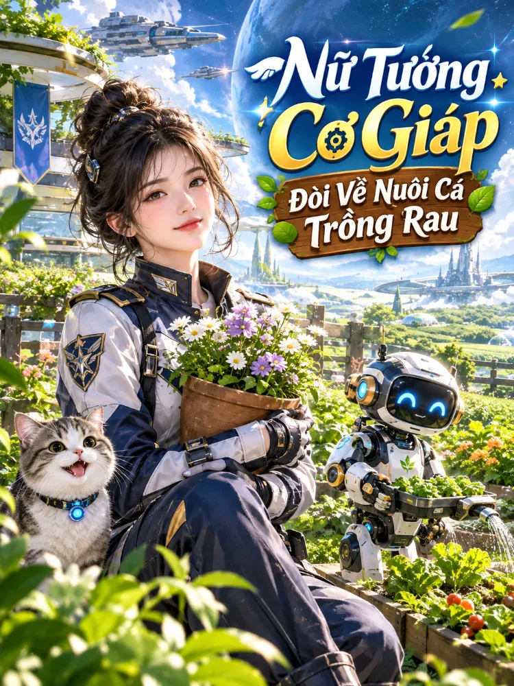 Nữ Tướng Cơ Giáp Đòi Về Nuôi Cá Trồng Rau