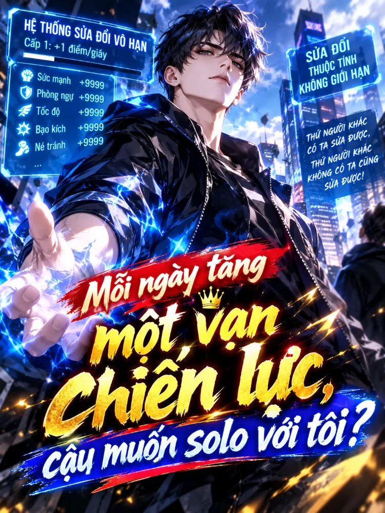 Mỗi ngày tăng một vạn chiến lực, cậu muốn solo với tôi?