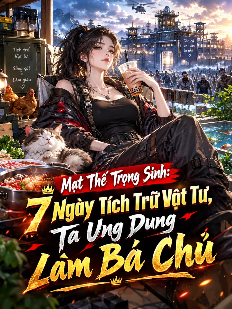 Mạt Thế Trọng Sinh: 7 Ngày Tích Trữ Vật Tư, Ta Ung Dung Làm Bá Chủ