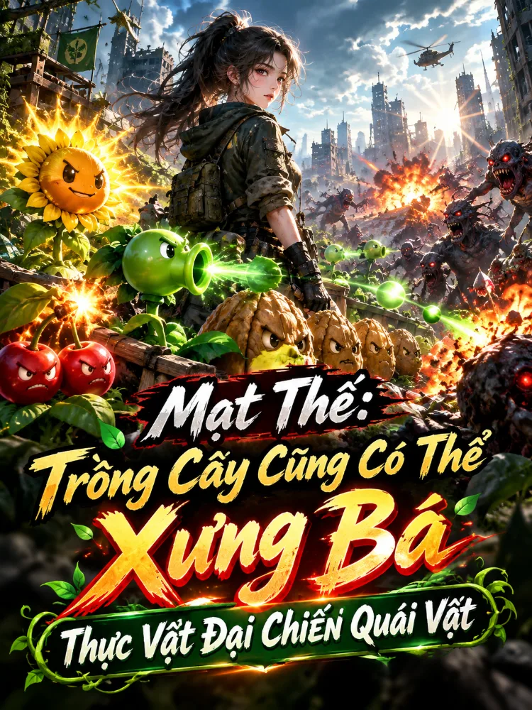 Mạt Thế: Trồng Cây Cũng Có Thể Xưng Bá, Thực Vật Đại Chiến Quái Vật