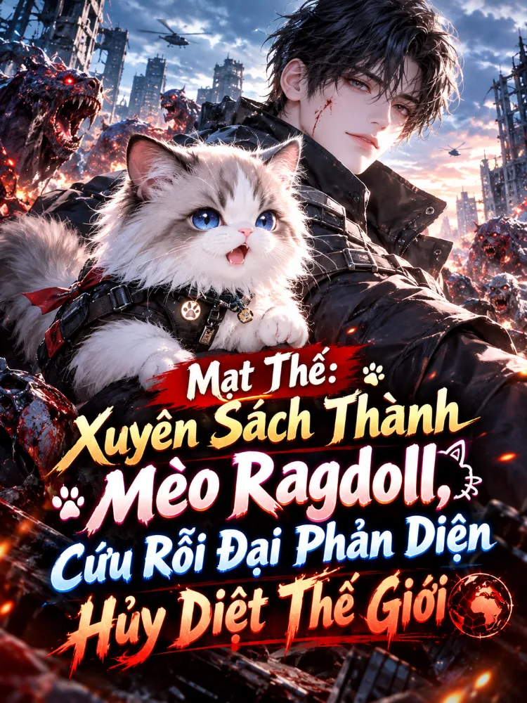 Mạt Thế: Xuyên Sách Thành Mèo Ragdoll, Cứu Rỗi Đại Phản Diện Hủy Diệt Thế Giới